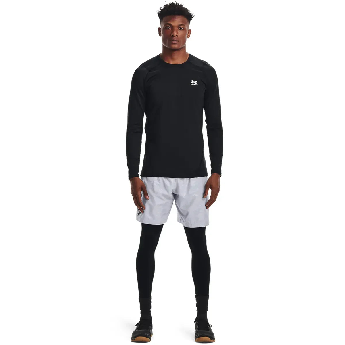Under Armour UA CG Armour Fitted Crew Black