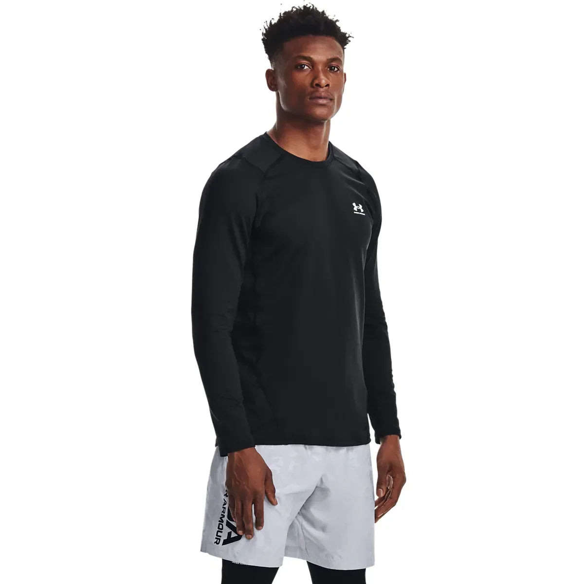 Under Armour UA CG Armour Fitted Crew Black