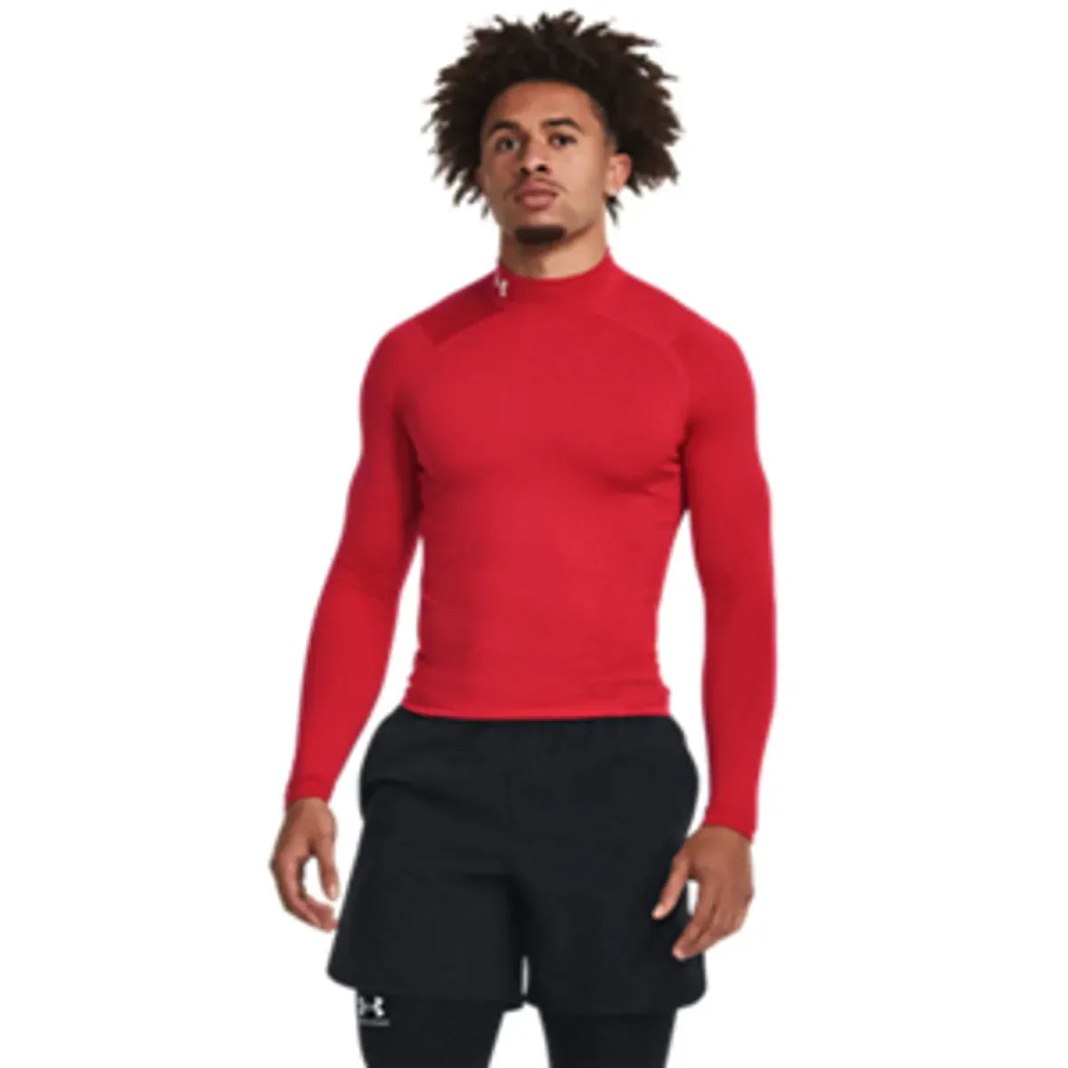 Under Armour UA CG Armour Comp Mock Dark Maroon