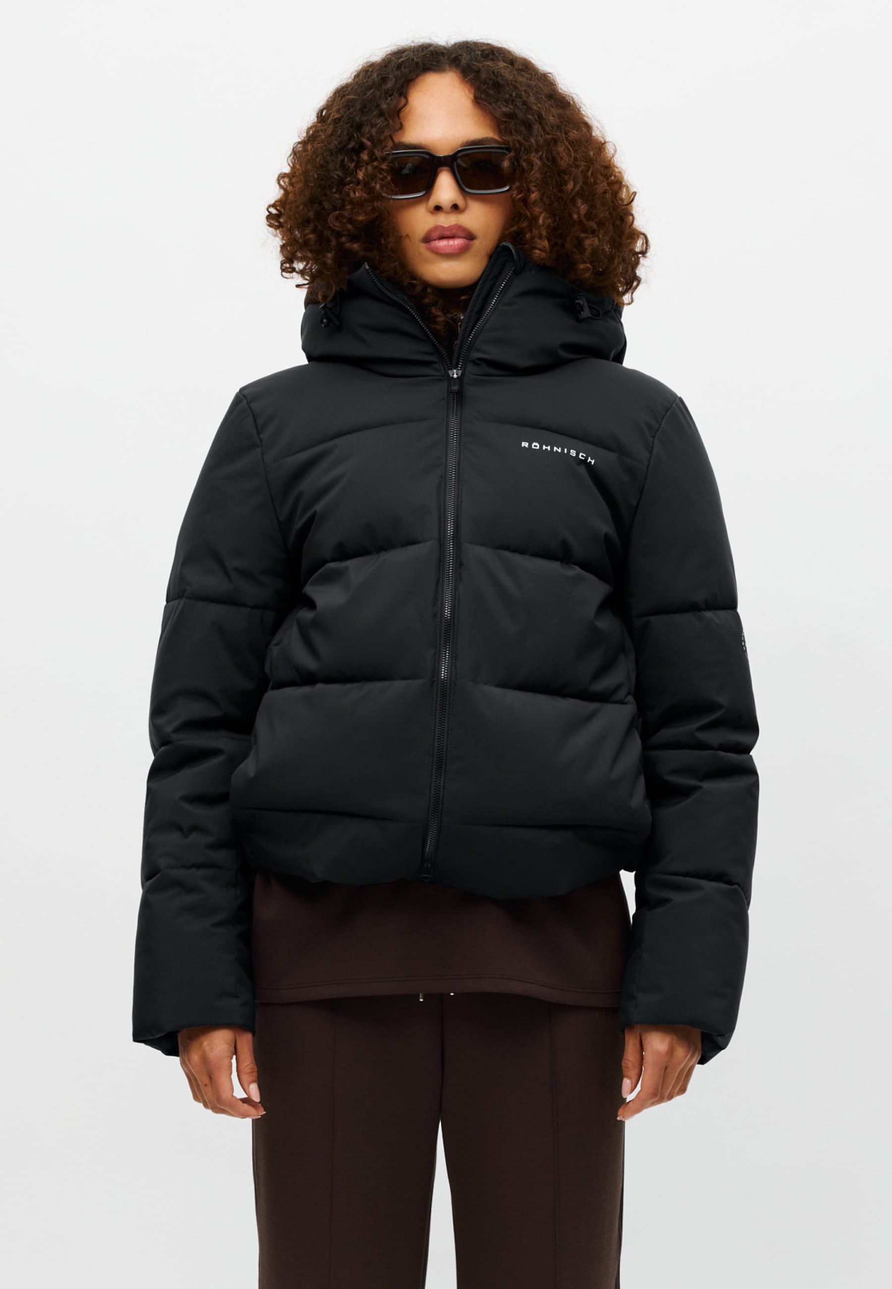 RÖHNISCH Short Puffer Jacket Black