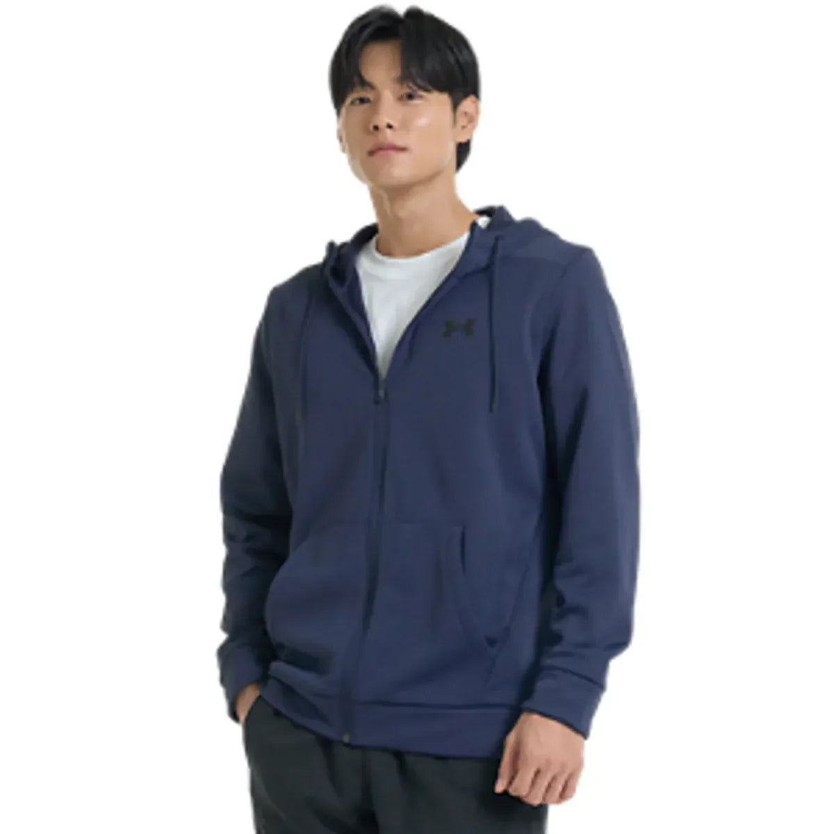 Under Armour UA Armour Fleece FZ Hoodie Midnight Navy