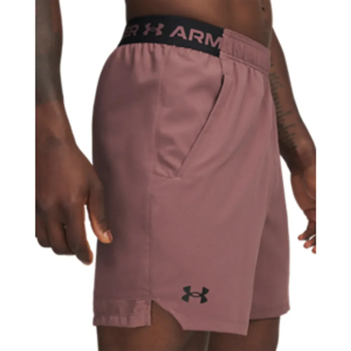Under Armour UA Vanish Woven 6in Shorts Maroon Mist