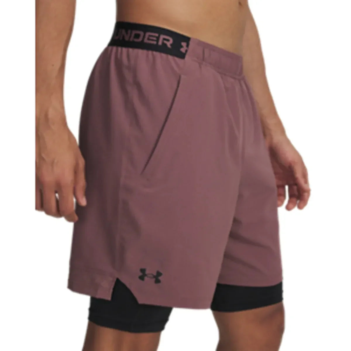 Under Armour UA Vanish Woven 2in1 Sts Maroon Mist