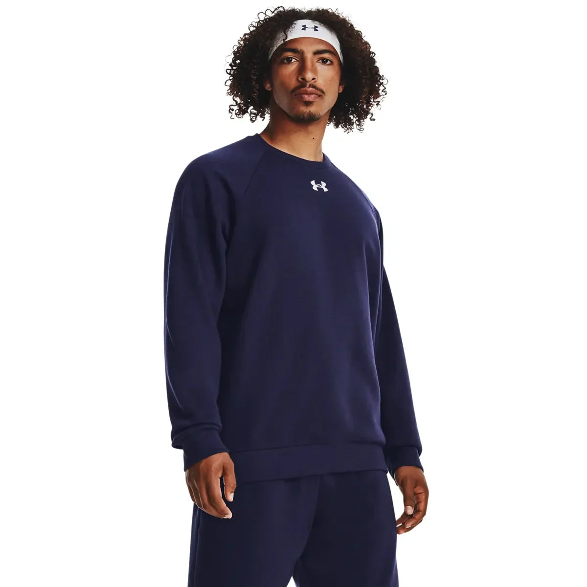 Under Armour UA Rival Fleece Crew Midnight Navy