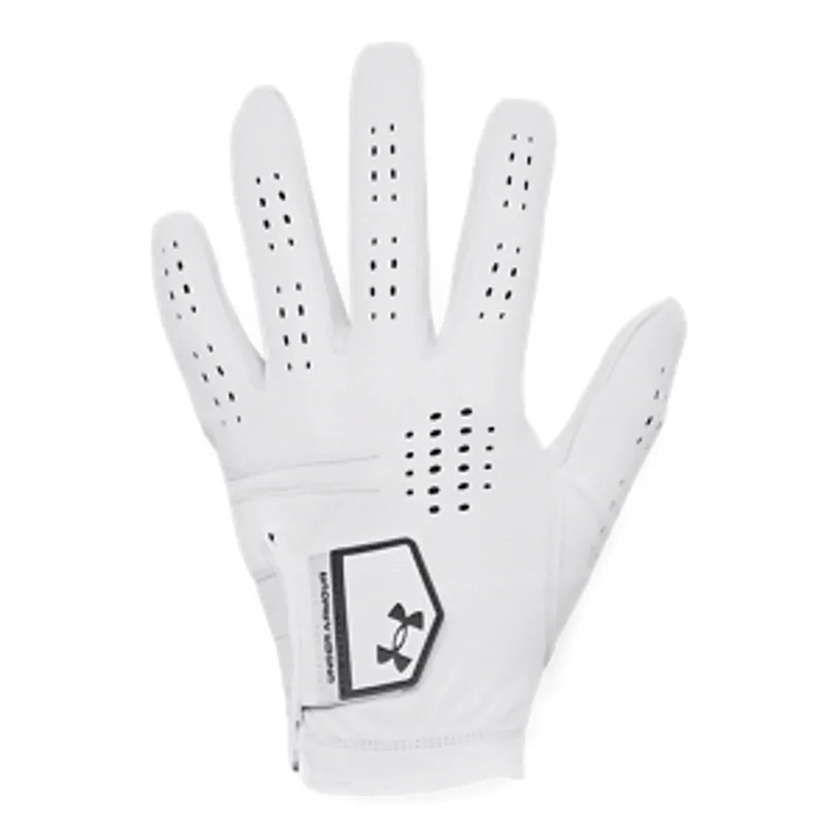 Under Armour UA Tour Golf Glove White
