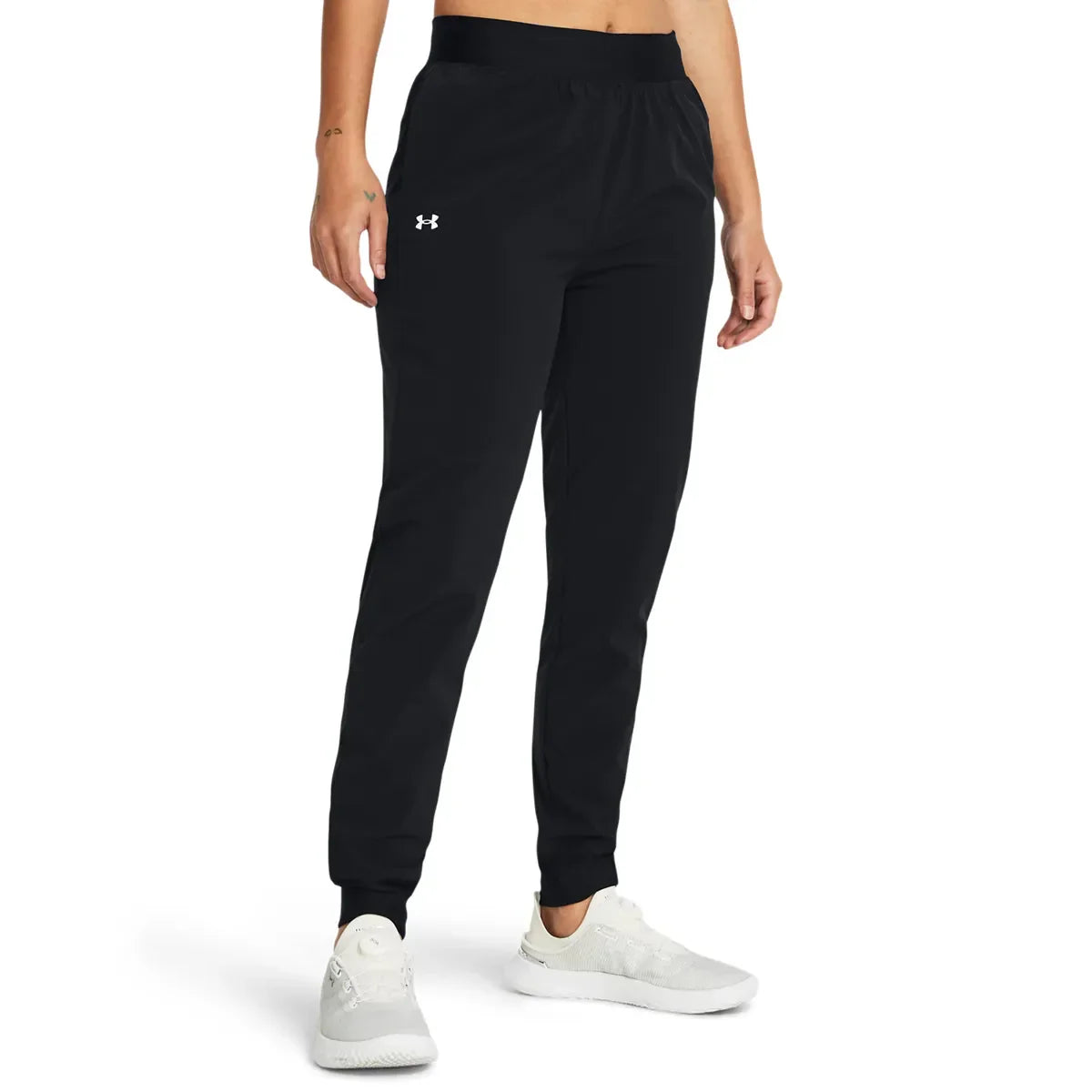 Under Armour UA Rival Hi Rise Woven Pant Black