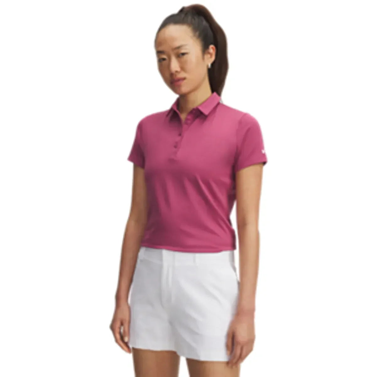 Under Armour UA Playoff SS Polo Fuchsia Dusk