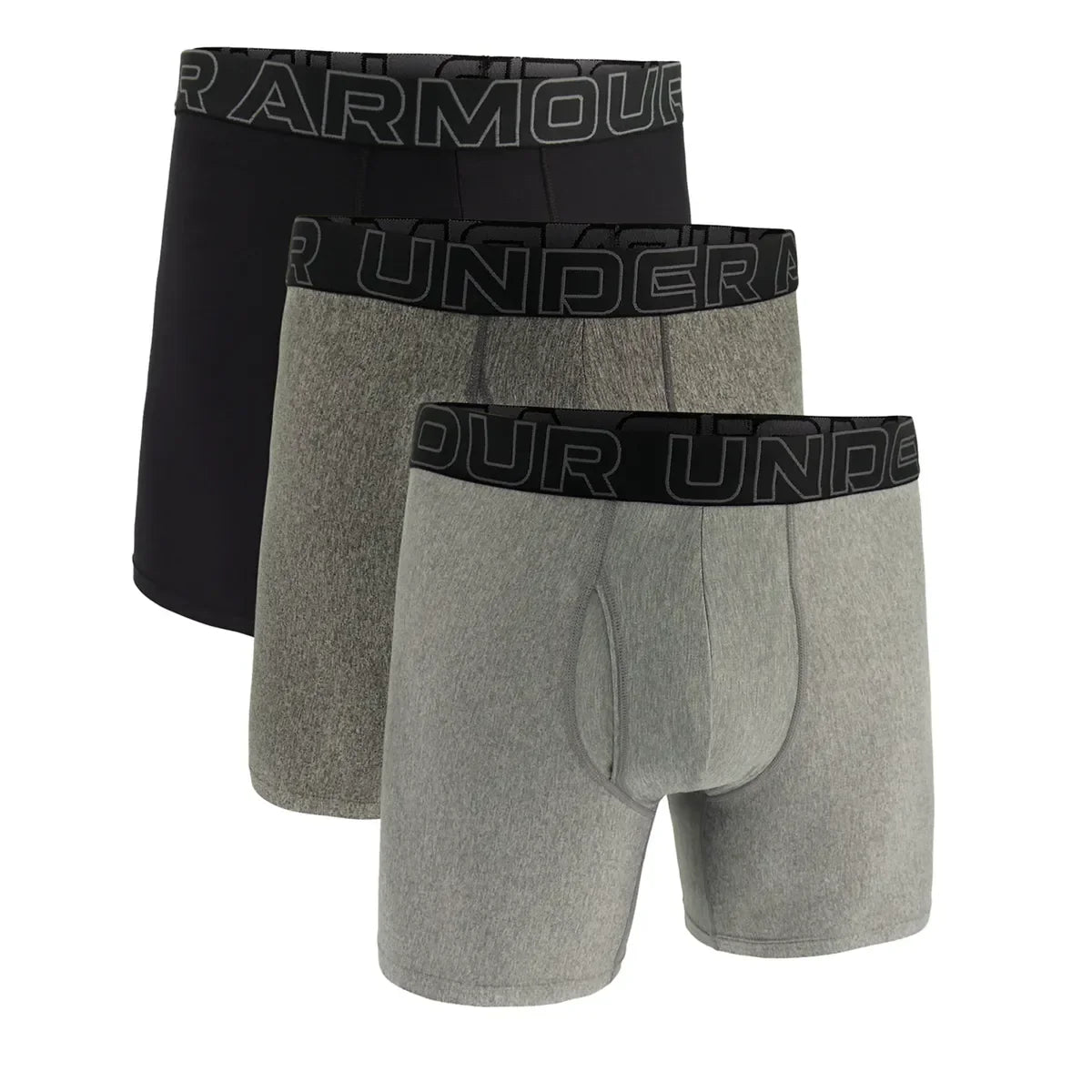 Under Armour UA PERFORMANCE TECH - SOLID 6" 3pk Steel