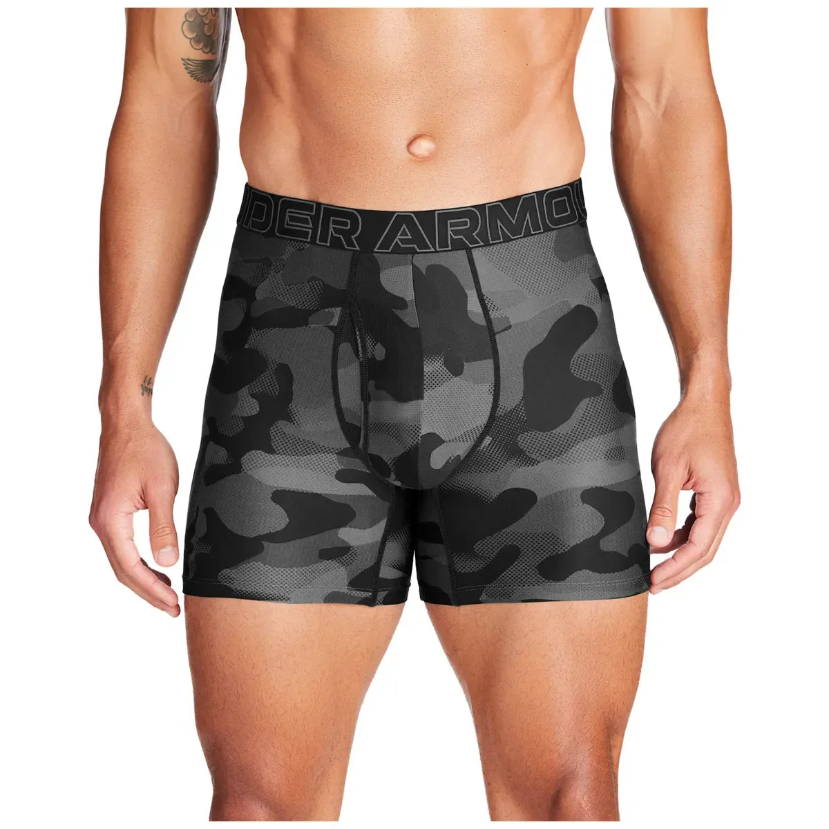 Under Armour UA PERFORMANCE TECH - NOVELTY 6" 3pk Black