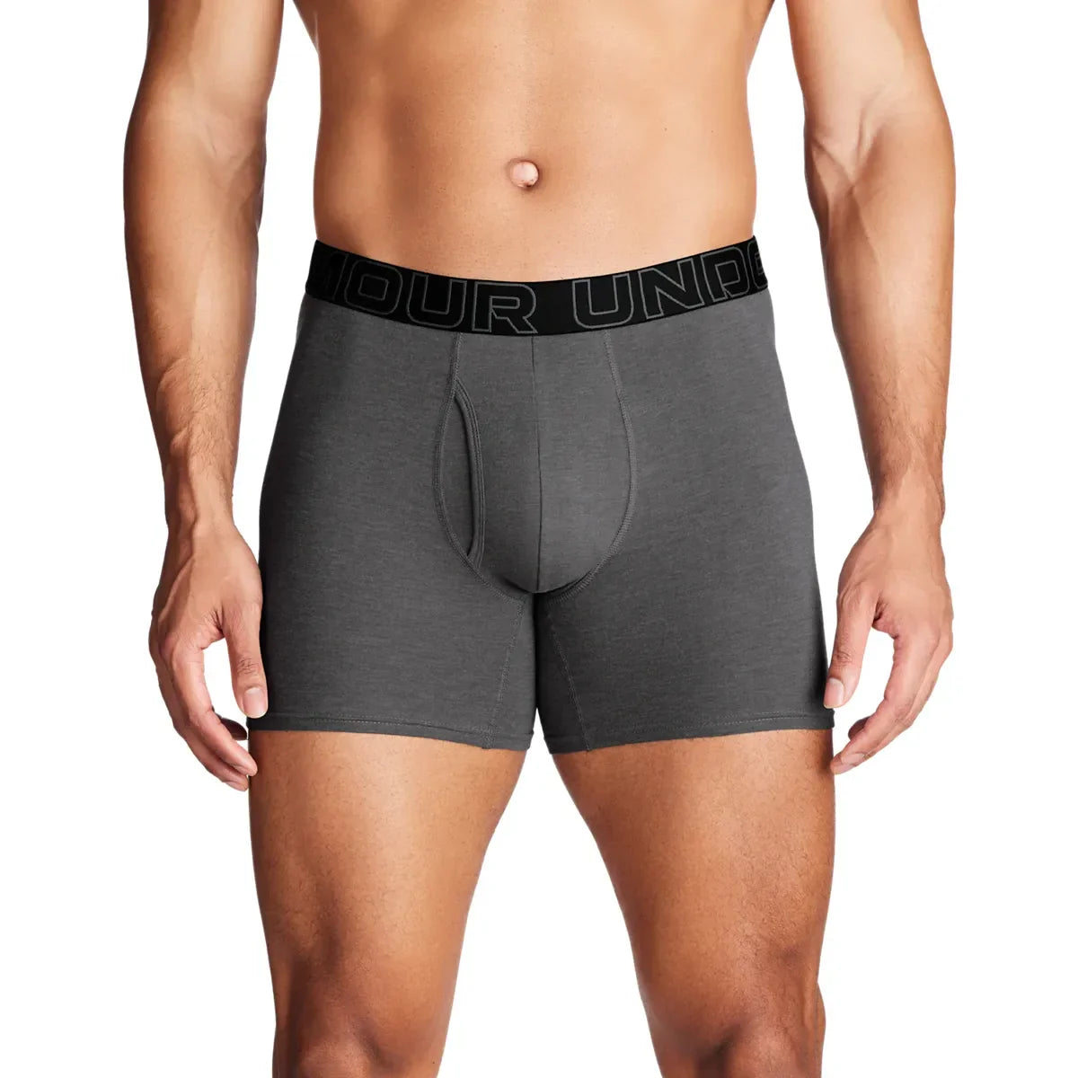 Under Armour UA PERFORMANCE COTTON - SOLID 6" 3pk Castlerock