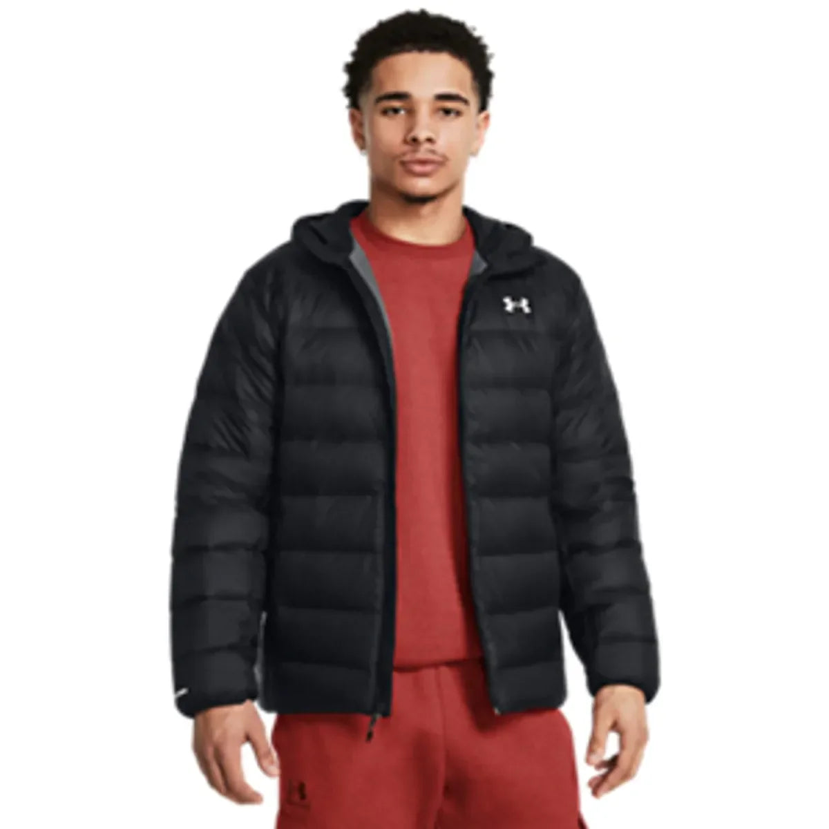 Under Armour LEGEND DOWN HOODED JACKET Black