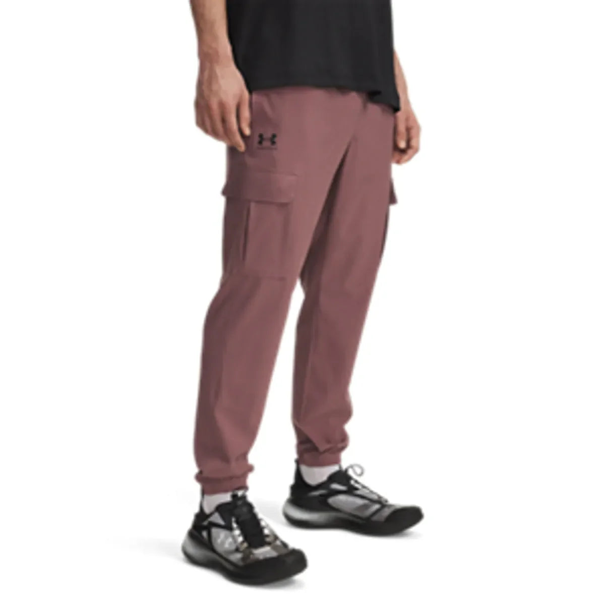 Under Armour UA Vibe Woven Cargo Pants Maroon Mist