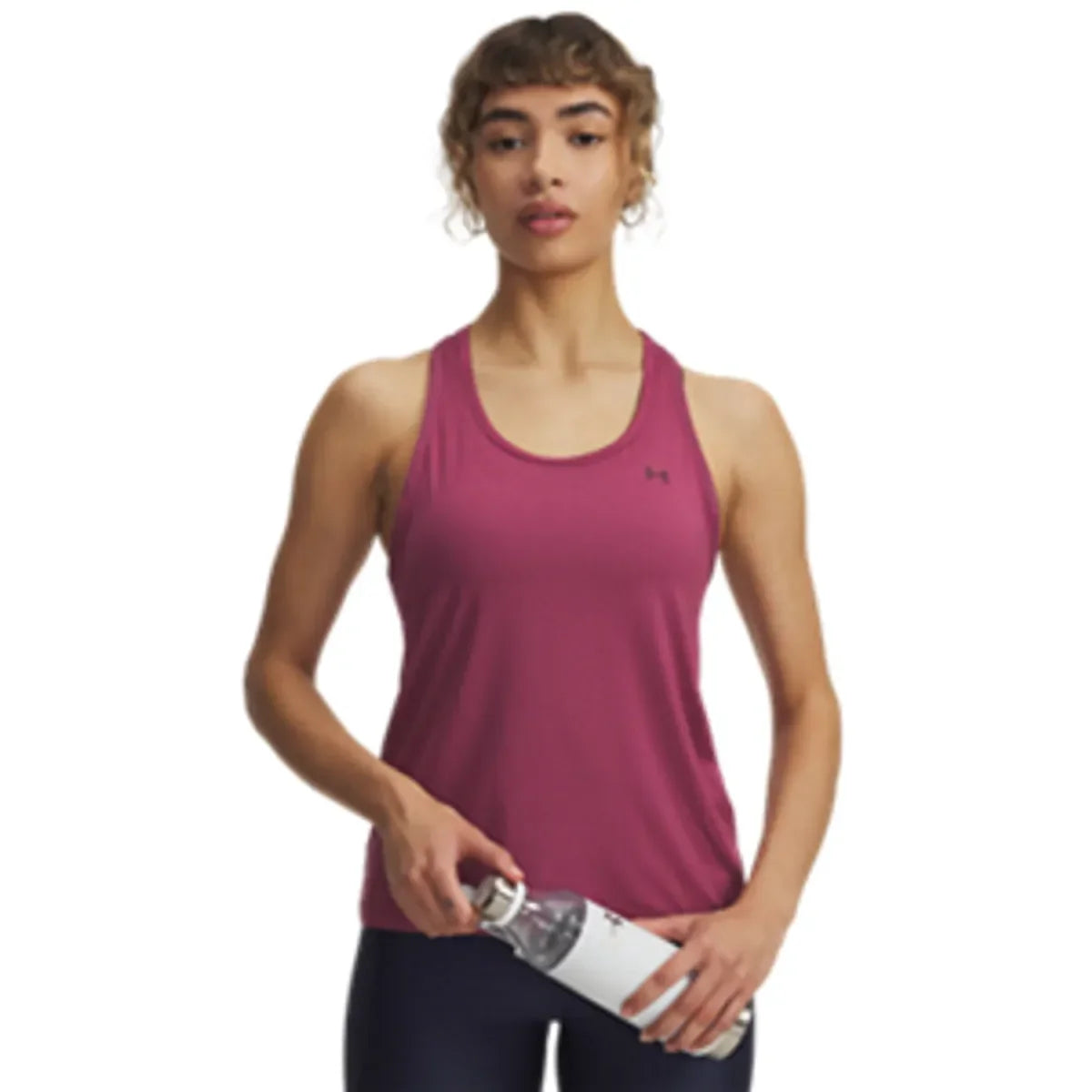 Under Armour Tech Knockout Tank Fuchsia Dusk