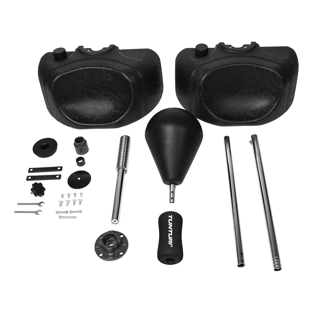 Tunturi Speedball on stand