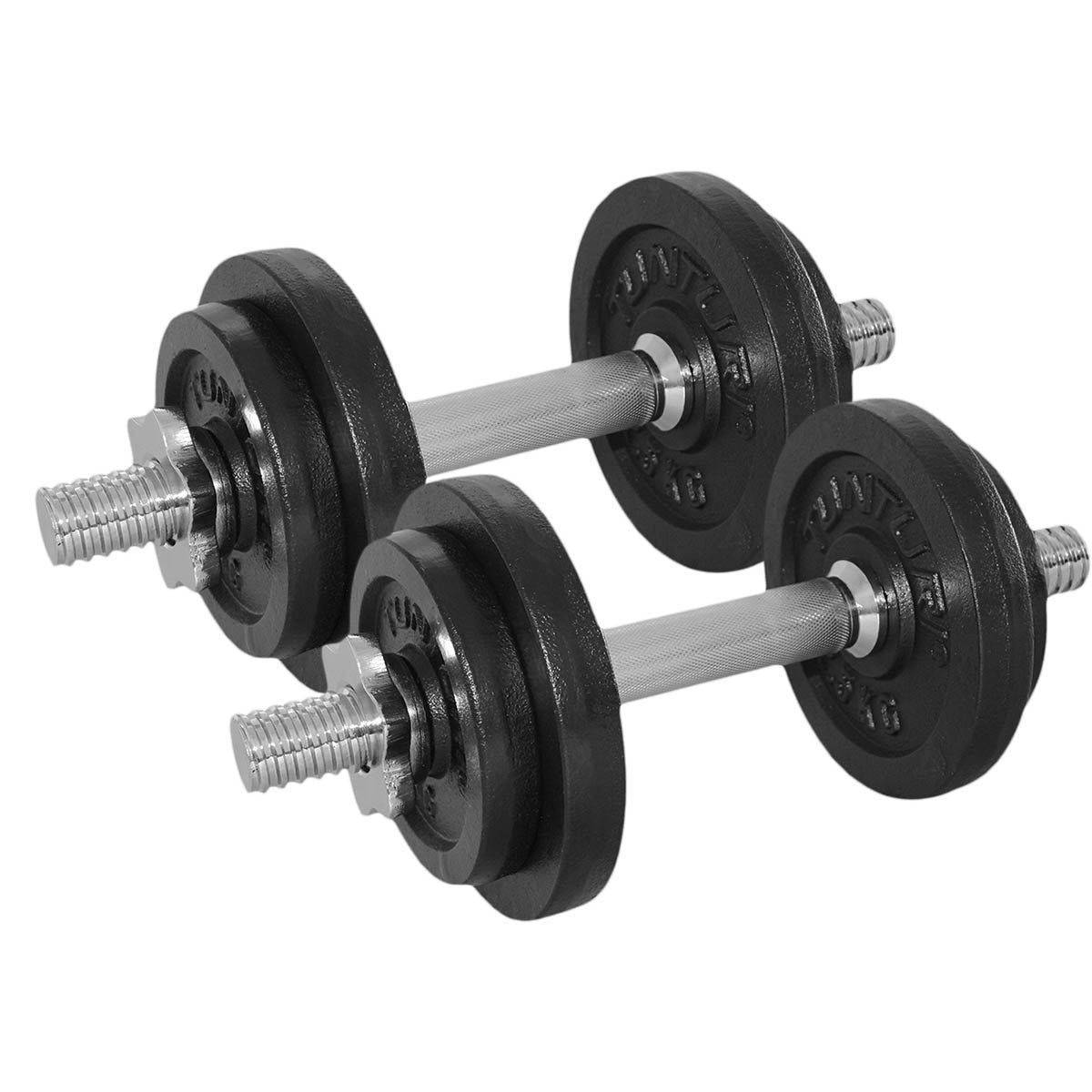 Tunturi Dumbbellset 20 Kg. (2 Bars)