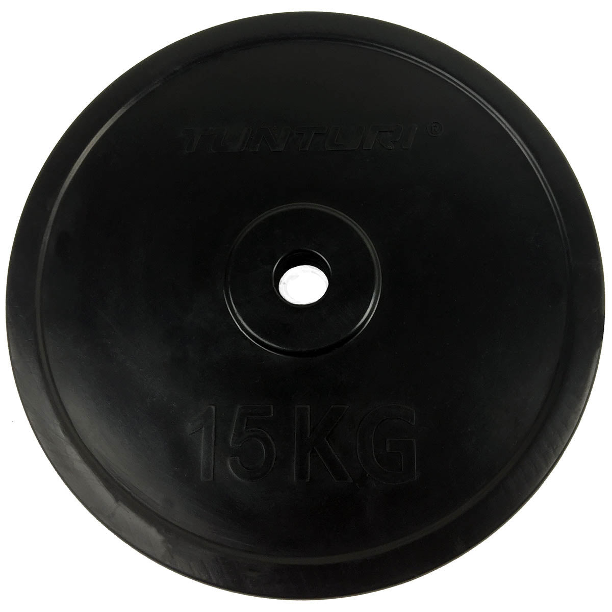 Tunturi Weightplate Rubber 15 kg Ø30