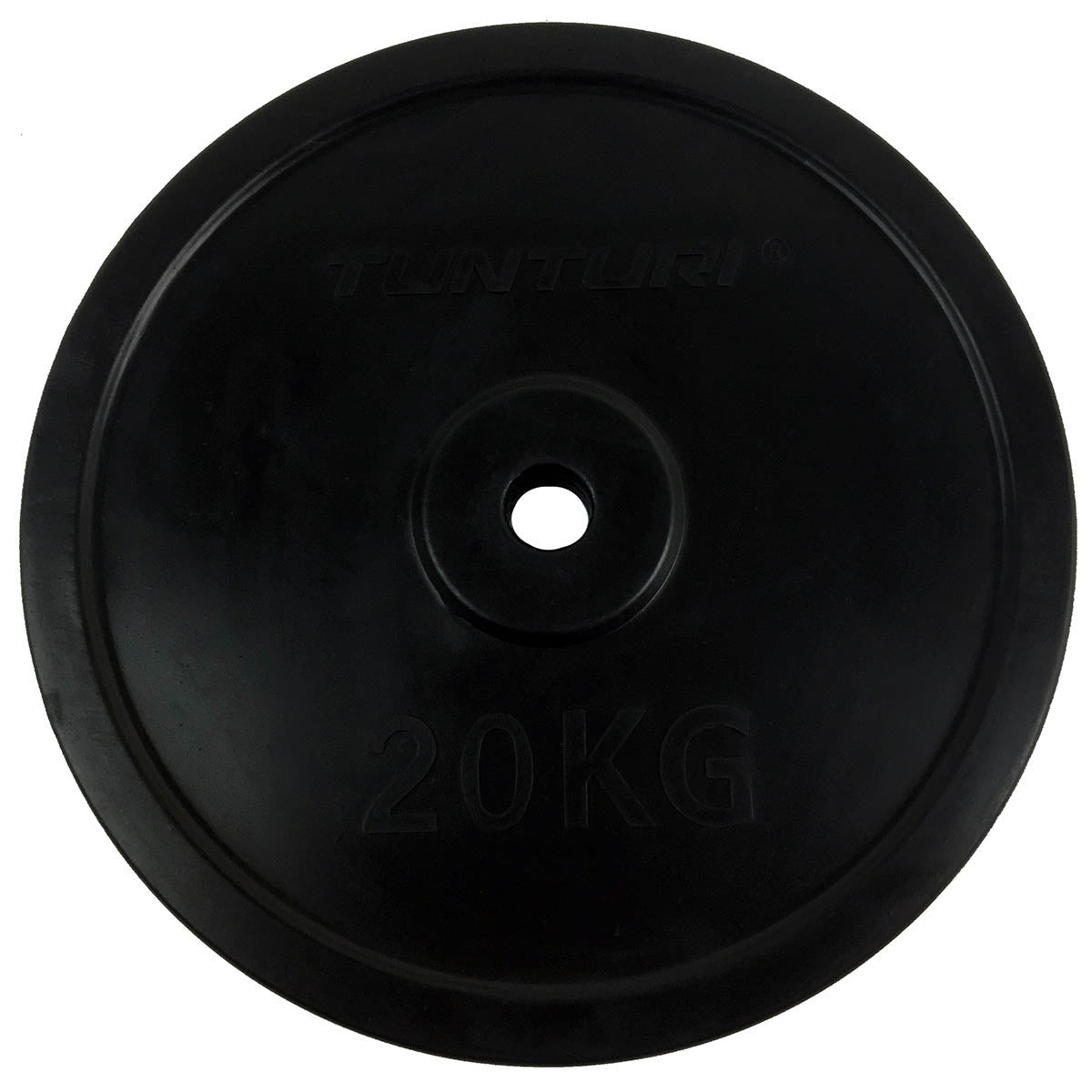 Tunturi Weightplate Rubber 20 kg Ø30