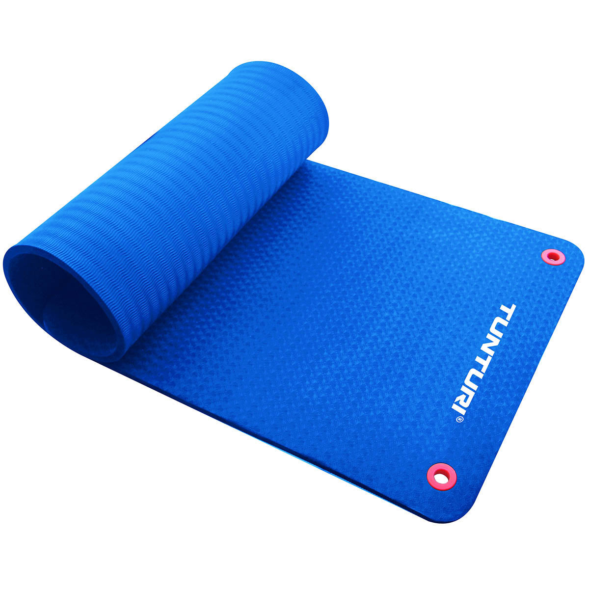 Tunturi Fitnessmat PRO, 140 cm. Blue Blå