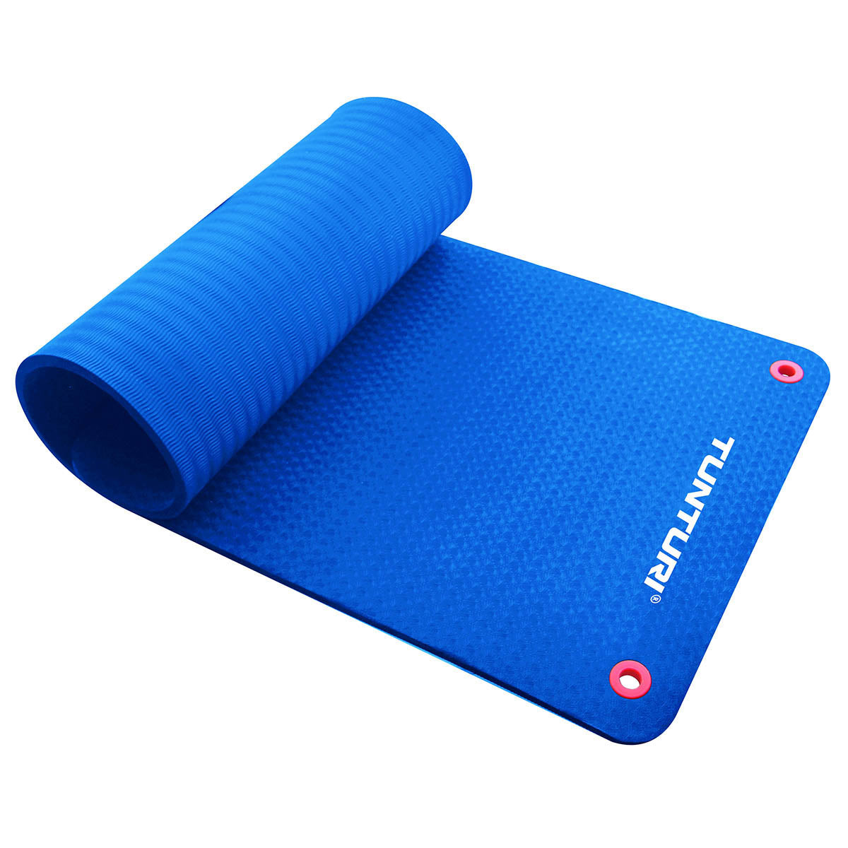 Tunturi Fitnessmat PRO, 180 cm. Blue Blå