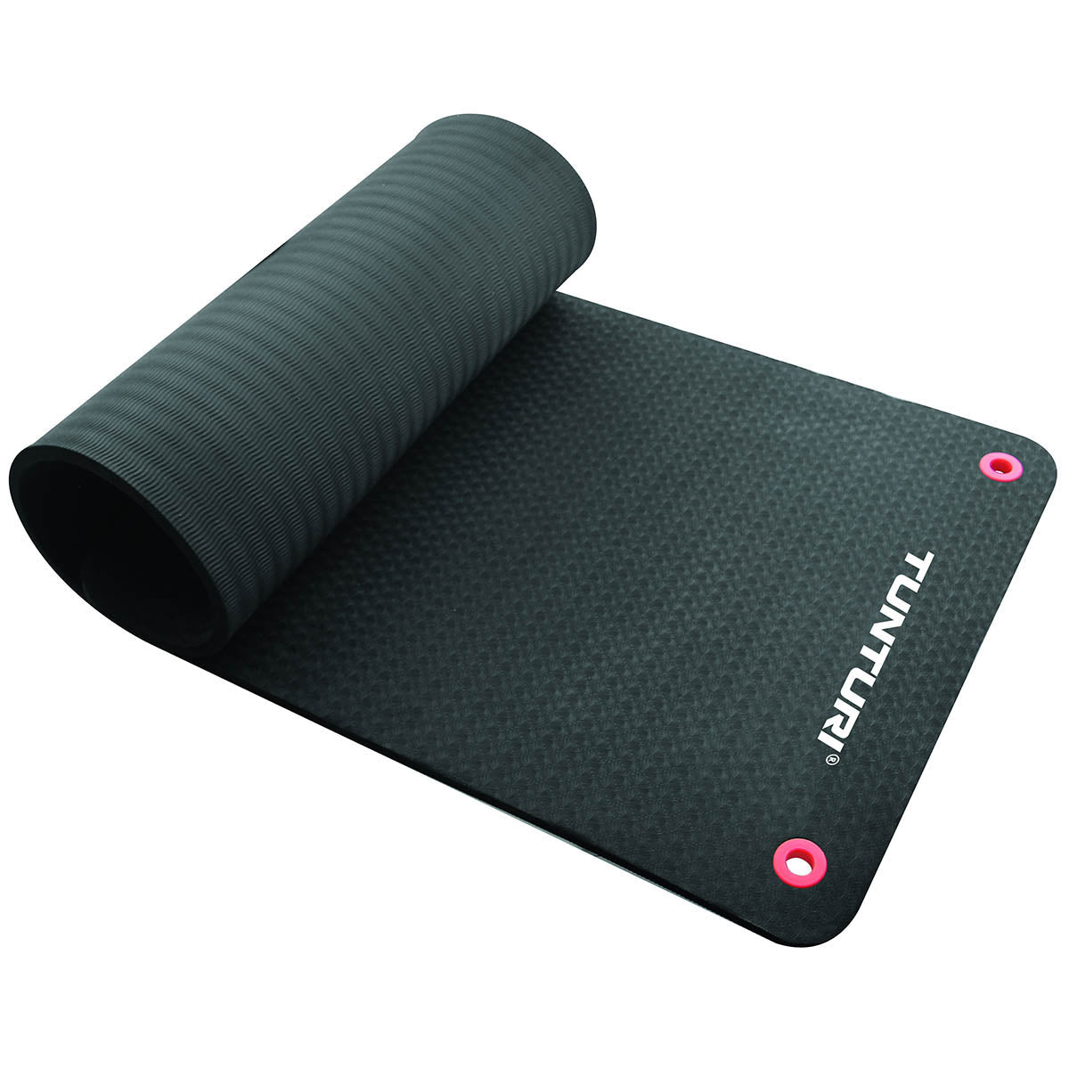 Tunturi Fitnessmat PRO, 180 cm. Black Black