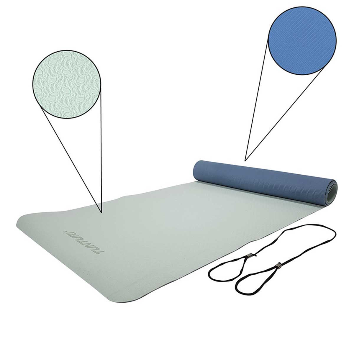 Tunturi TPE Yogamat 4 mm. Blue