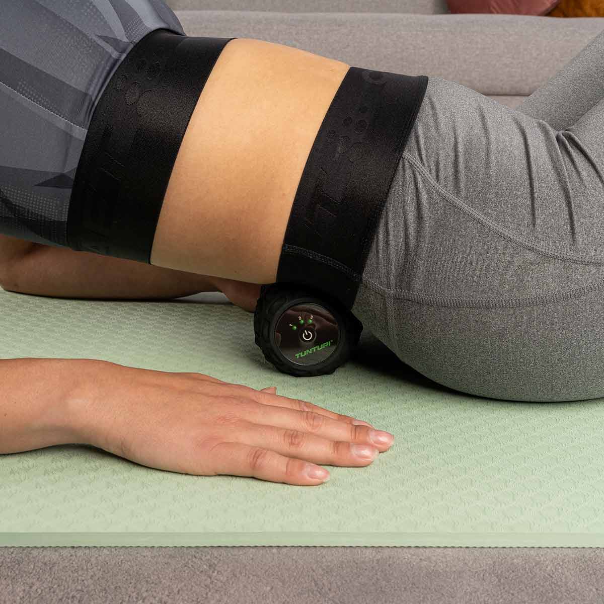 Tunturi Vibrating Duo Massage Roller Black