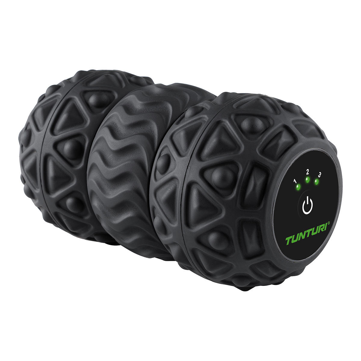 Tunturi Vibrating Duo Massage Roller Black