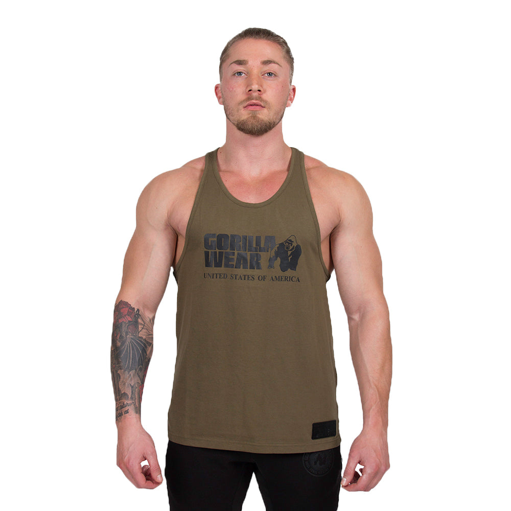 Gorilla Wear Classic Tank Top, army green