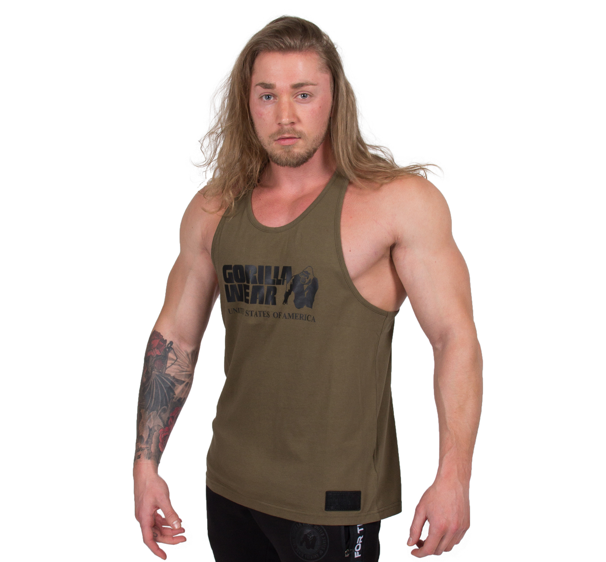 Gorilla Wear Classic Tank Top, army green