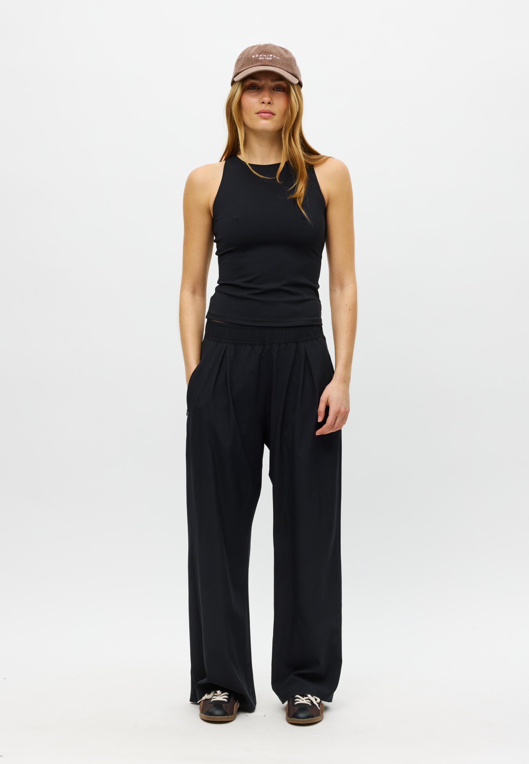 RÖHNISCH Lightweight Wide Pants Black