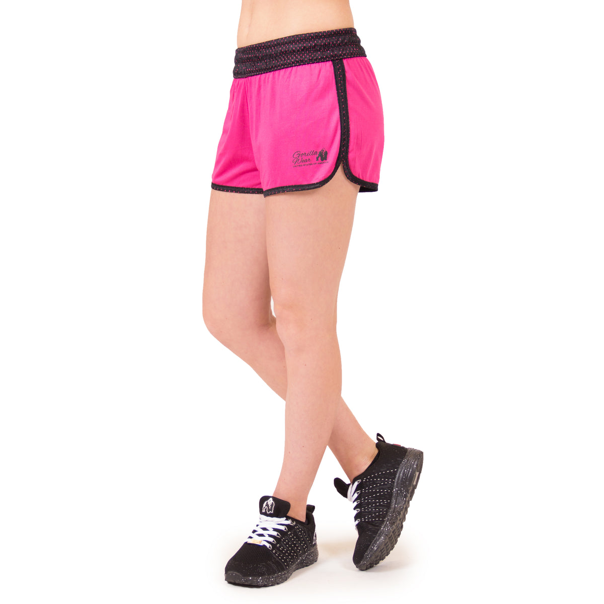 Gorilla Wear Madison Reversible Shorts, black/pink