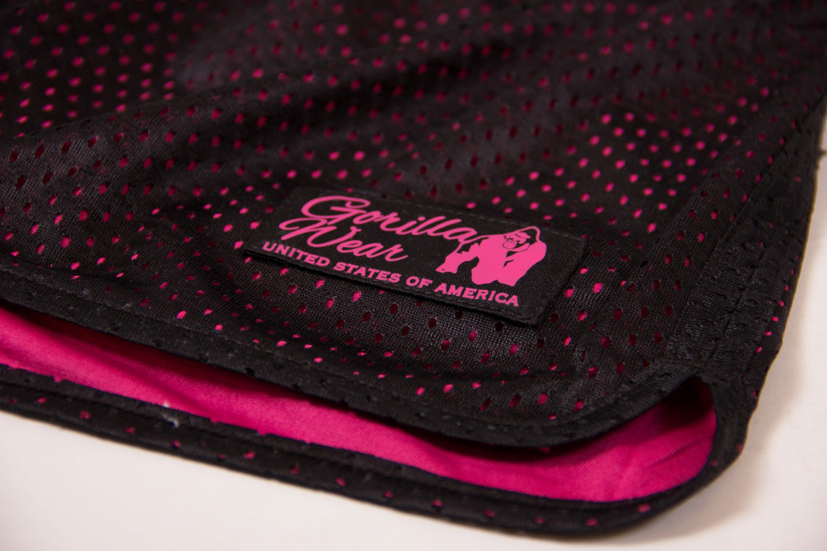 Gorilla Wear Madison Reversible Shorts, black/pink