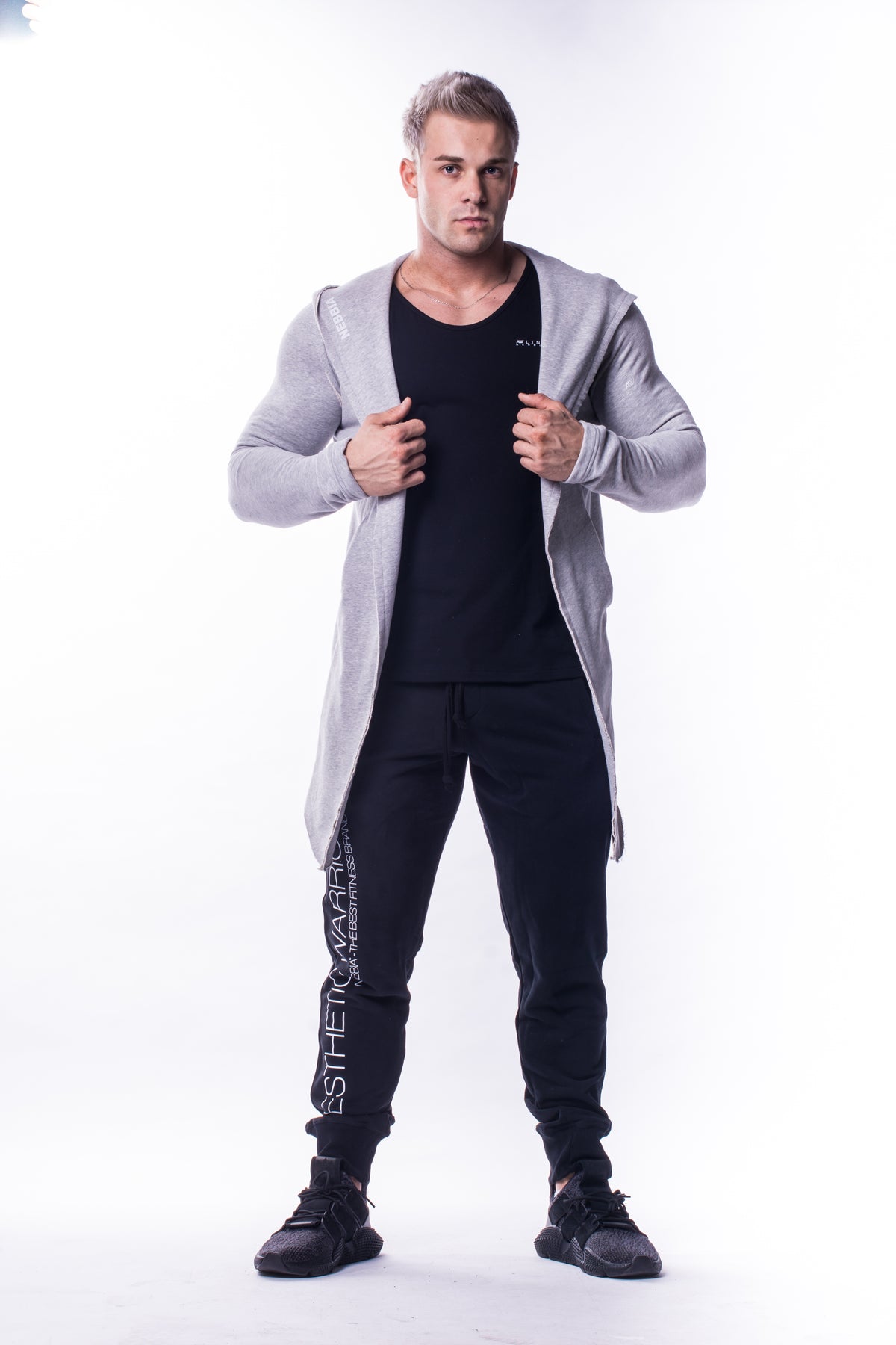 NEBBIA AW Long Coat, grey