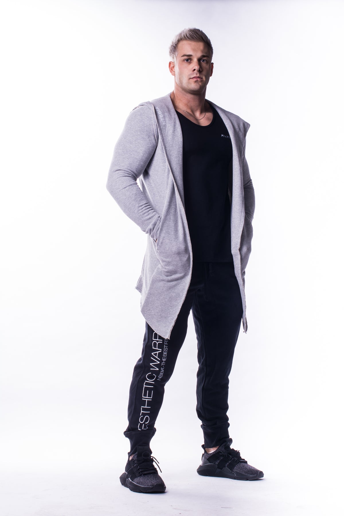 NEBBIA AW Long Coat, grey