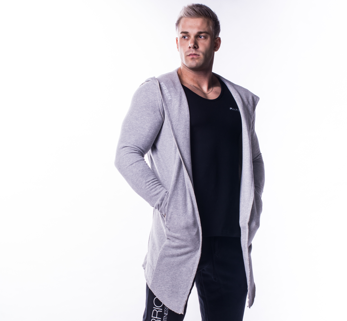 NEBBIA AW Long Coat, grey