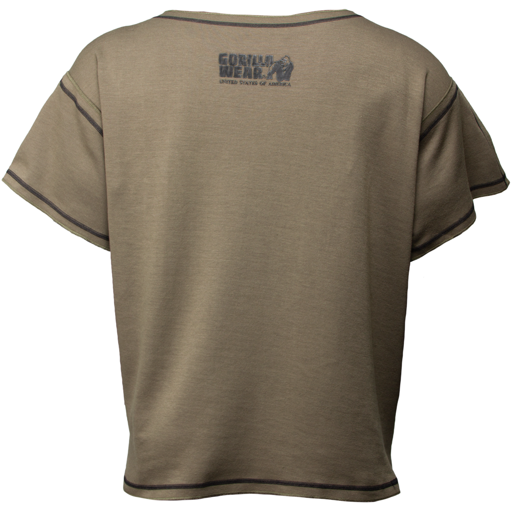 Gorilla Wear Sheldon Work Out Top, army green