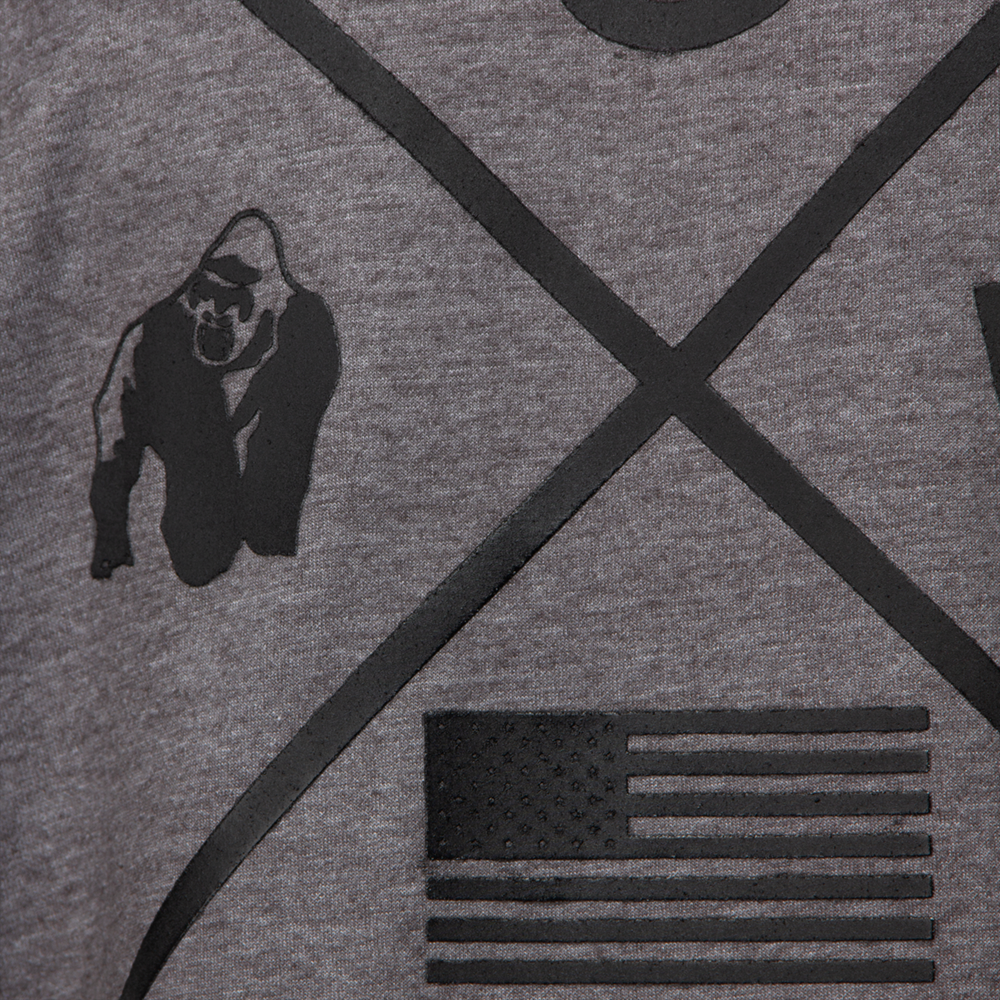 Gorilla Wear Sheldon Work Out Top, grey