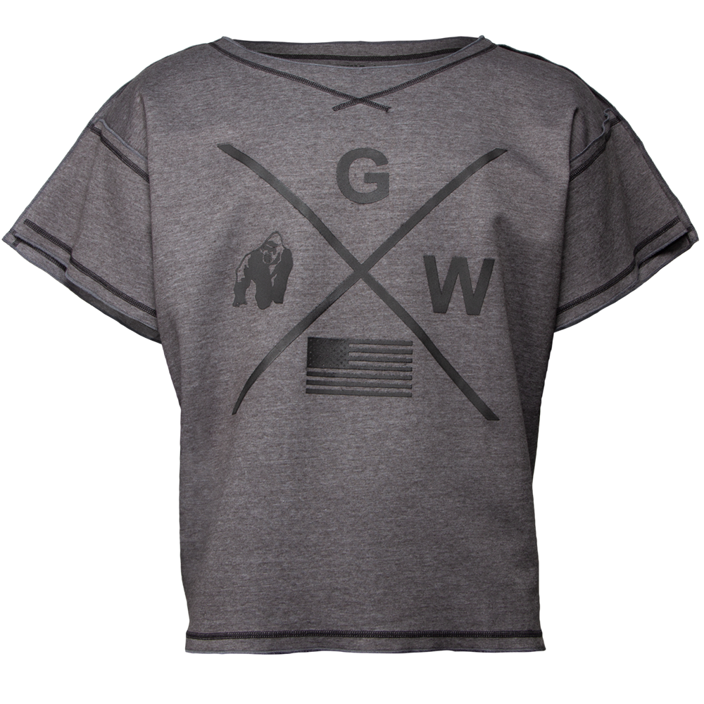 Gorilla Wear Sheldon Work Out Top, grey