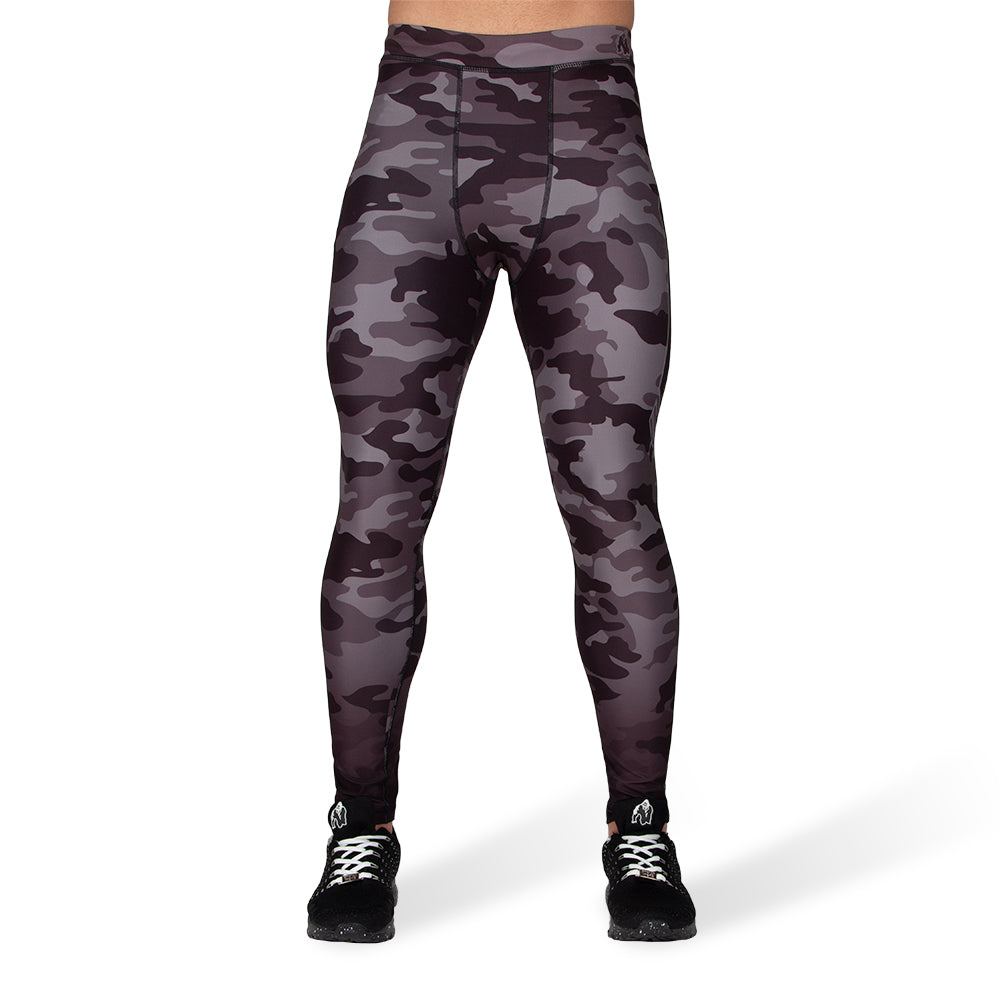 Gorilla Wear Franklin Men's Tights, black/grey camo