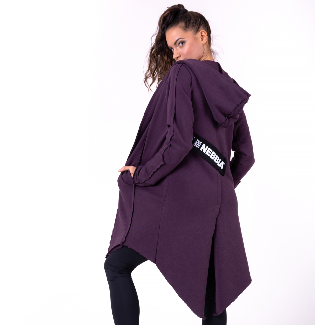 NEBBIA Rebel Tail Coat Jacket, burgundy