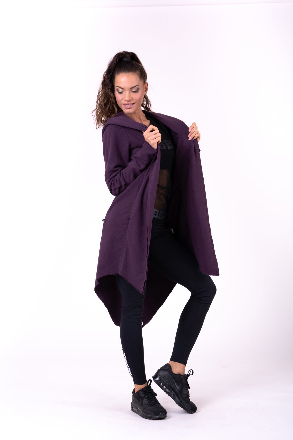 NEBBIA Rebel Tail Coat Jacket, burgundy
