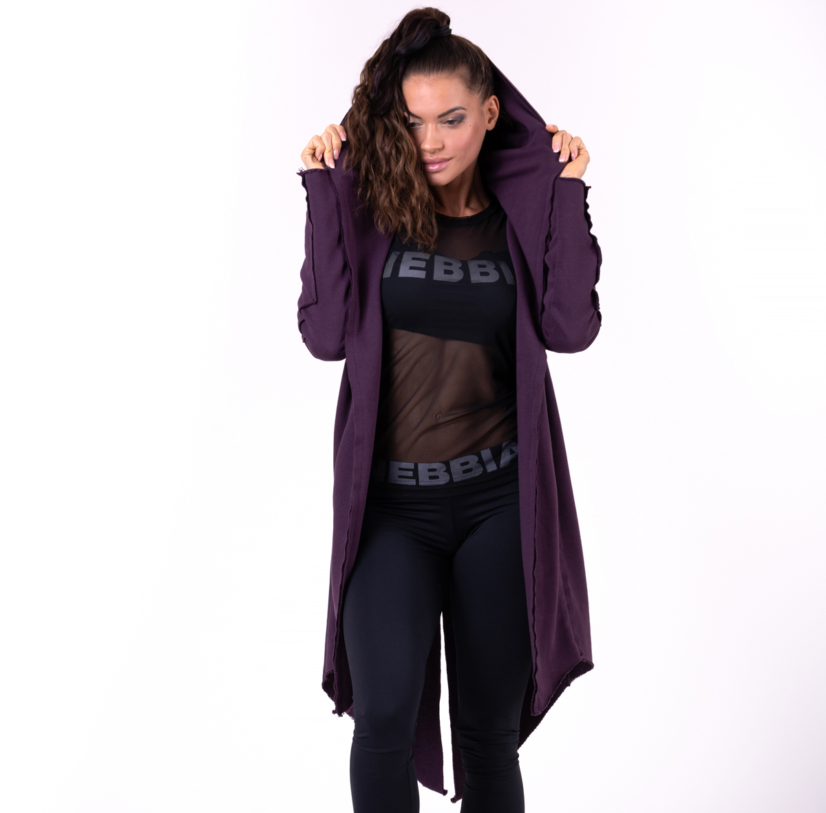 NEBBIA Rebel Tail Coat Jacket, burgundy