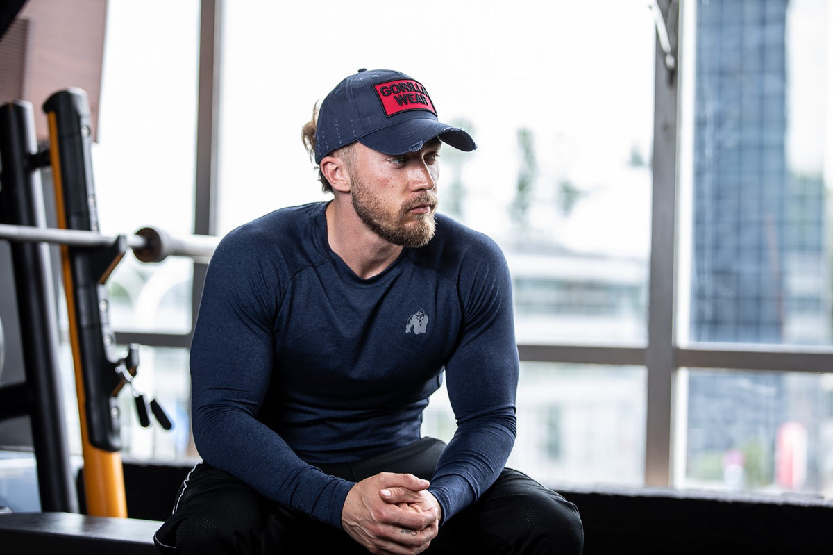 Gorilla Wear Harrison Cap, black/red