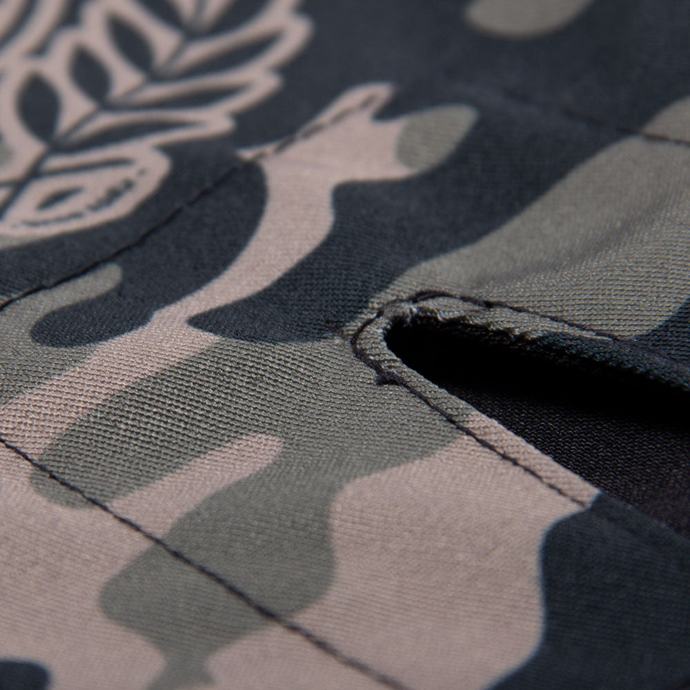 Gorilla Wear Kensington MMA Fightshorts, army green camo