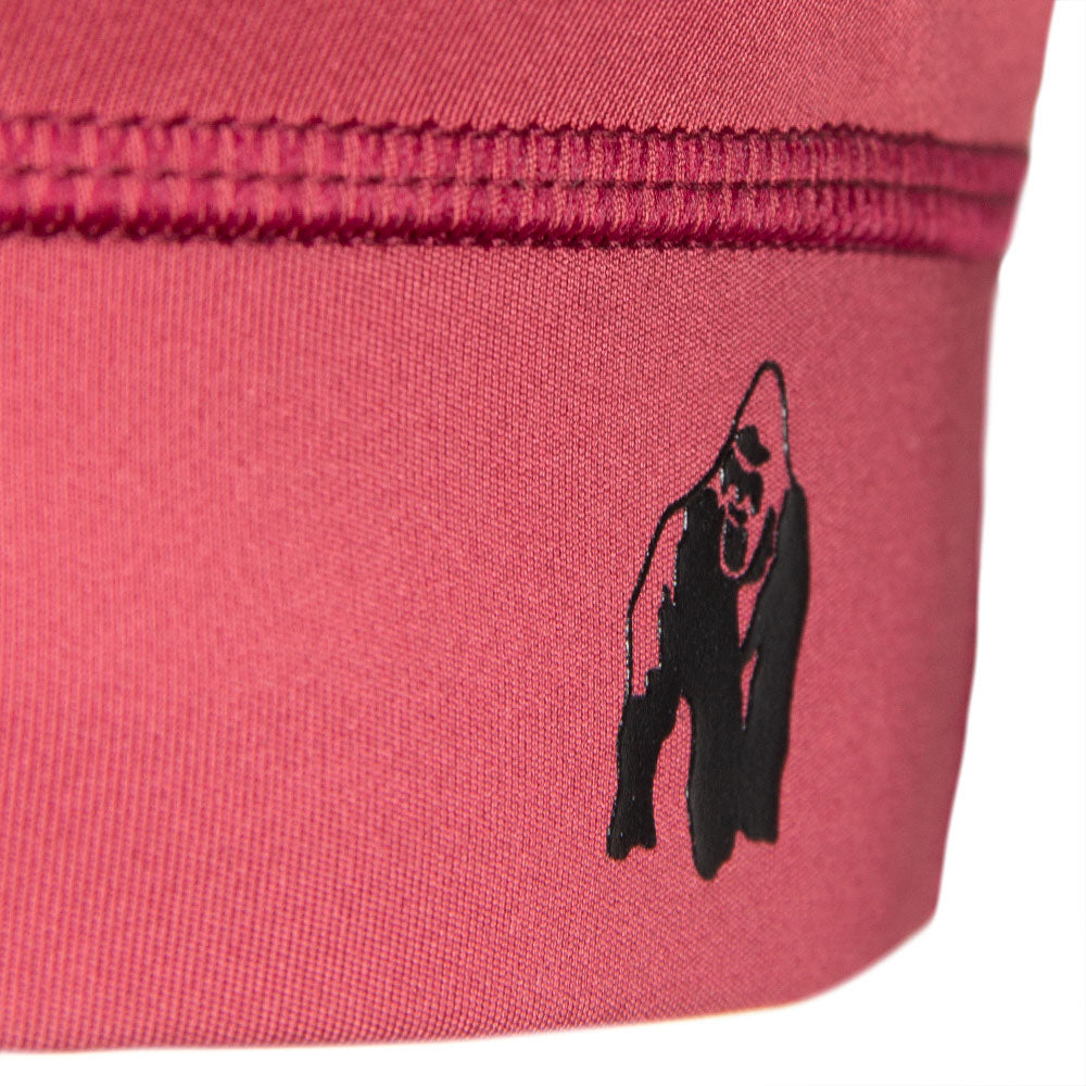 Gorilla Wear Meta Sports Bra, burgundy red