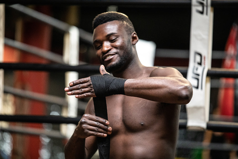 Gorilla Wear Boxing Hand Wraps, black - 3 m