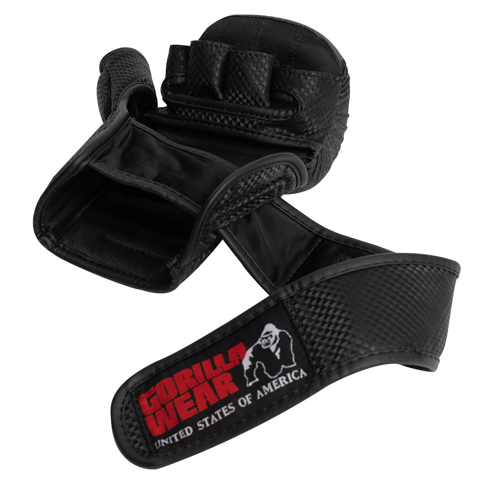 Gorilla Wear Ely MMA Sparring Gloves, black/white