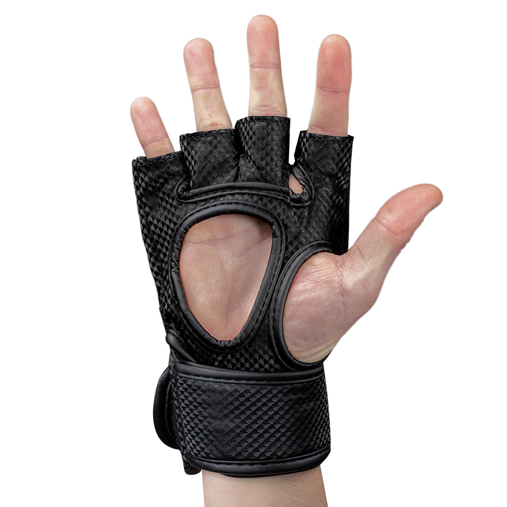 Gorilla Wear Berea MMA Gloves (without thumb), black/white