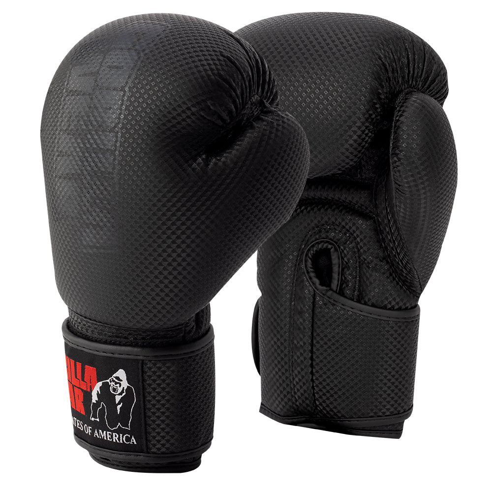 Gorilla Wear Montello Boxing Gloves, black