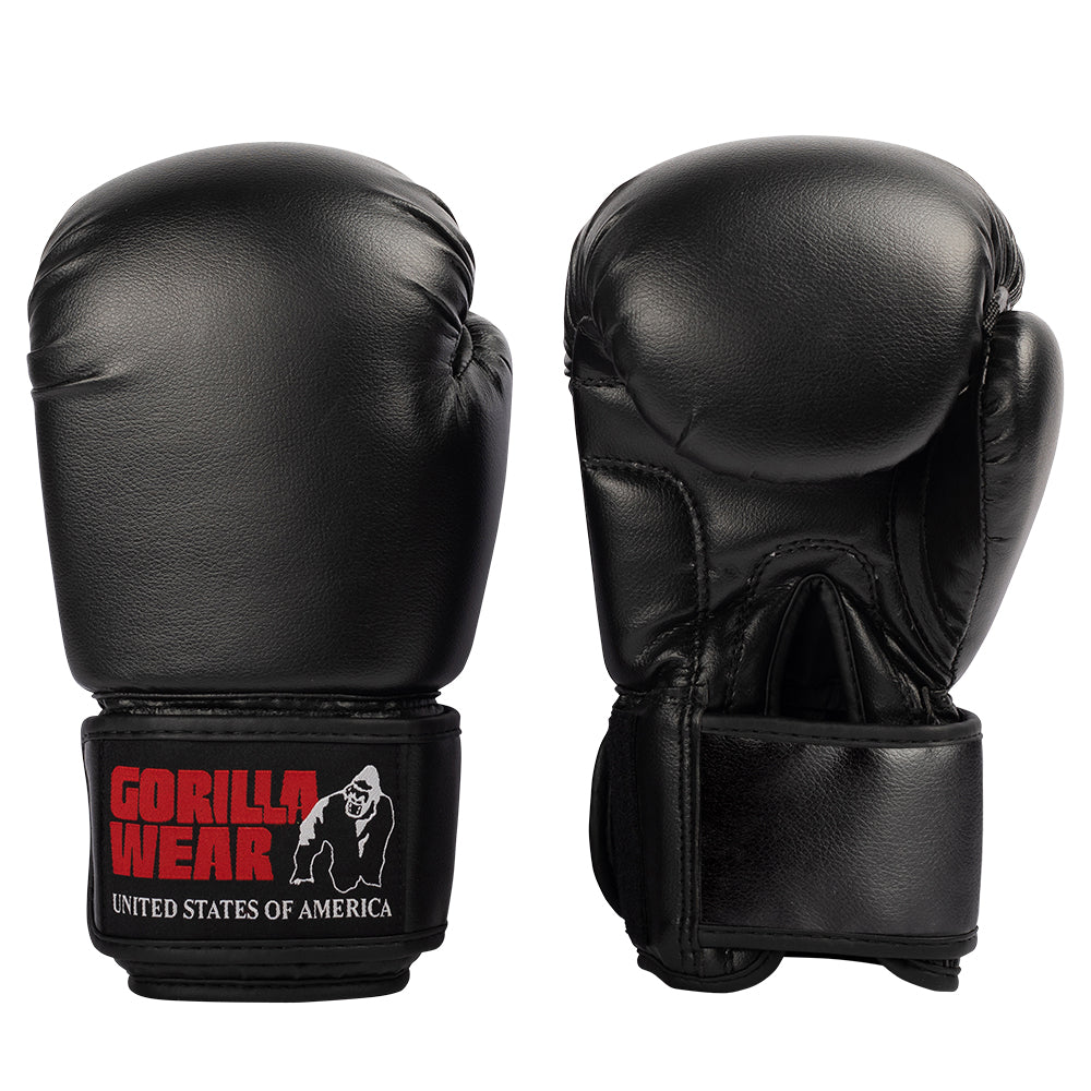 Gorilla Wear Mosby Boxing Gloves, black